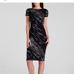 BCBG Black and Silver Midi Dress bundle reserved